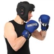 Перчатки для бокса боксерские перчатки Hard Touch Gloves 4432 Blue-White 14 унций - изображение 5