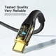 Кабель ESSAGER Interstellar Transparent Design USB Charging Cable USB A to Type C 2m Black (EXCT-XJA01-P) - изображение 7