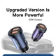 Автомобильное зарядное устройство ESSAGER Gyroscope Mini Charger USB-A + USB-A 30W Blue (ECC2A-TL03) - изображение 2