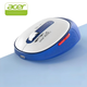 Мышь ACER OMR060 с беспроводным подключением Bluetooth и 2.4GHz и аккумулятором, 1600DPI, сине-белый - изображение 1