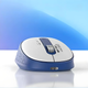 Мышь ACER OMR060 с беспроводным подключением Bluetooth и 2.4GHz и аккумулятором, 1600DPI, сине-белый - изображение 3
