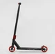 Трюковий самокат для підлітків Best Scooter LineRunner LR-71405 Чорний / Червоний з посиленою рамою - зображення 5