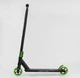 Трюковий самокат Best Scooter LineRunner LR-65215 Чорний / Зелений для початківців та професіоналів - зображення 6
