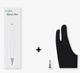 Універсальний стилус сенсорна ручка 2в1 Stylus pen GOOJODOQ для Android iOS Windows iPad Apple чорний - изображение 6