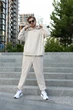 Худі unisex OVERSIZE OVPI пiсочний one size - зображення 1