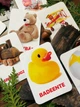 Карточки Домана ''Игрушки'' на немецком языке, в наборе 16 карточек - изображение 2