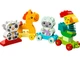 Конструктор LEGO DUPLO Поезд животных 19 деталей (10412) - изображение 4