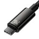 Кабель Baseus USB Type-C to USB Type-C Tungsten Gold Power Delivery 240Вт 1м Black (CAWJ040001) - изображение 5