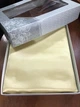 Атласное постельное белье Двухспальный 180 x 210 с простыней на резинке наволочка 50х70 2шт Кремовый (14140601) - изображение 8
