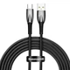 Кабель Baseus Glimmer Series Fast Charging USB-A to USB-C 100W 2m Black (CADH000501) - изображение 1