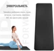 Килимок для фітнесу Up & Forward 183x61x0.6 см TPE Blackberry (UF-9050) - зображення 4