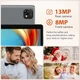 Планшет 10.1" Full HD Powmus T28 8/128Gb 8 ядер Android 13 8000 mAh Сірий - зображення 8