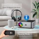 Мультимедійний проектор HORLAT T02 Full HD WiFi Bluetooth з динаміками - зображення 4