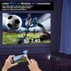 Мультимедійний проектор Eroshoo 7200 Лм Full HD WI-Fi Bluetooth з динаміками - зображення 4