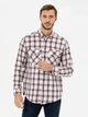 Рубашка мужская Pierre Cardin G021GL004.000.1549781.VR014 L Бордовая (8682734291569) - изображение 4