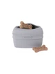 Контейнер для лакомств Dexas Pooch Pouch с клипсой на пояс для тренировок, серый - изображение 1