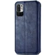 Шкіряний чохол книжка GETMAN Cubic (PU) для Xiaomi Redmi Note 10 5G / Poco M3 Pro Blue - зображення 4
