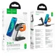 Зарядка Qi Motorcycle folding 3-in-1 magnetic wireless fast charger CQ3 |15W| Колір White - зображення 8