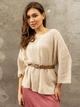 Костюм жіночий Seventeen 118 XXL-3XL Рожевий з бежевим (Sev2000000190808) - зображення 2