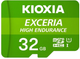 Карта пам'яті Kioxia Exceria High Endurance microSDHC 32 GB Class 10 UHS-I (LMHE1G032GG2) - зображення 1