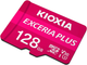 Karta pamięci Kioxia Exceria Plus MicroSDXC 128 Gb Class 10 Uhs-I z adapterem (LMPL1M128GG2) - obraz 3