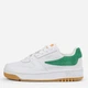 Женские кеды кожаные низкие Fila Fxventuno Gs Wmn FFW0394-13063 39 (8US) 24.5 см White-Verdant Green (8720905005208) - изображение 1