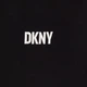 Худи женское DKNY Metallic Logo Hoodie DP2T9057-BSV L Черный/Серебряный (755406237207) - изображение 5