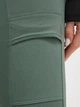 Спортивные леггинсы для фитнеса высокие женские Donna Karan NY (DKNY) High Waist 7/8 Tight DP3P3249-FW7 XS Зеленые (755404327436) - изображение 4