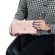 Персиковый женский кошелёк из фактуной кожи Ashwood J56 PEACH WHIP - изображение 2