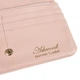 Персиковый женский кошелёк из фактуной кожи Ashwood J56 PEACH WHIP - изображение 6