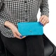Голубой женский кошелёк из фактуной кожи Ashwood J56 BLUE ATOLL - изображение 2