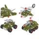 Конструктор металлический Технок 9512TXK C Военная техника на 430 деталей (9512TXK-RT) - изображение 1