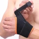 Бандаж ортез на зап'ястку та великий палець Left з фіксатором AOLIKES A-1670 Black/Orange - зображення 3
