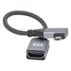 Кабель удлинитель угловой 4К Micro HDMI - HDMI (M/F) 60Hz, 20 см (Left) (48647) - изображение 1