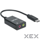 Внешняя звуковая карта MANHATTAN USB-C 2.1 (153317) - изображение 2