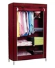 Складной тканевый шкаф Бордовый Portable Cloth Rack (SH7710827) - изображение 1