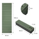 Карімат туристичний складаний Nils Camp NC1768 188см зелений - зображення 5