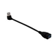 Кабель перехідник кутовий USB 3.0 - USB 3.0 (штекер/роз'єм) Down Вниз, 23см (486850) - зображення 4