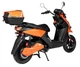 Електроскутер ATLAS Fox Lithium Orange - зображення 4