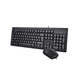 Комплект (клавиатура, мышь) A4Tech KR-8372S Black - изображение 3