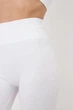 Женские велосипедки в рубчик Giulia TRACKS RIB one size White-white, легинсы, спортивные - изображение 4