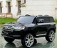 Дитячий електромобіль Bambi Toyota Land Cruiser 200 JJ2022B 2 мотори по 35W, 2 місця, 12V7AH, MP3, USB Black - зображення 2