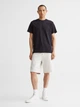 Футболка хлопковая мужская H&M 060975620 S Черная (6666000307941) - изображение 4
