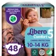 Підгузки Libero Comfort 5 10-14 кг 48 шт (7322541083797) - зображення 1