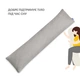 Подушка для сна и отдыха Cube IDEIA 40x135 cм, для тела, длинная, антиаллергенная, для сна, отдыха и беременных св.серый - изображение 4