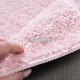 Набор ковриков в ванную комнату Confetti Unimax Pink 60х100 и 60х50 см Светло-Розовый - изображение 4