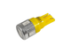 Светодиодная автолампа T10 W5W 12В SMD5630-6led желтый - изображение 1