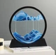 3D Картина антистресс TOPA Песчаный пейзаж Синяя Настольная песочная картина в комнату - изображение 1