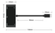 Адаптер 4K USB Type-C 3.1 -> HDMI/VGA/ТВ/USB 3.0/USB-C/OTG/3.5мм джек конвертер 5Gbps (672907249) Чорний - зображення 5