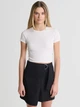 T-shirt damski basic Big Star Riatta-100 M Biały (5900714708849) - obraz 1